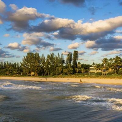 Naples, on the coast of the Gulf of Mexico