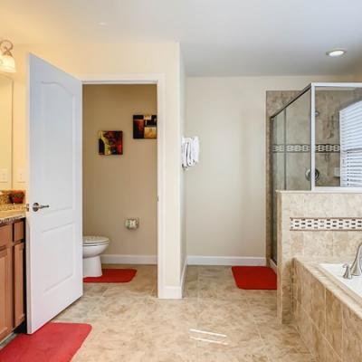 Master bathroom