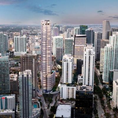 Brickell Flatiron south view