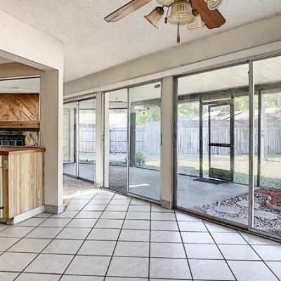 Countryside, Clearwater screened porch view