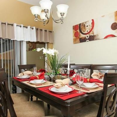 Formal dining area